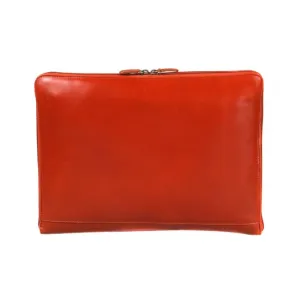 Belgrave Leather A4 Document Case - Light Tan