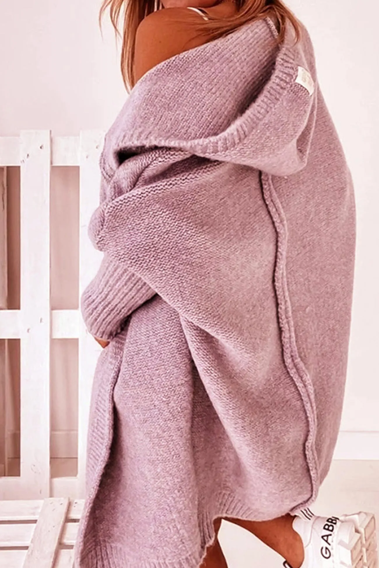 BerryBetty - Solid Open Front Hoodie Cardigan