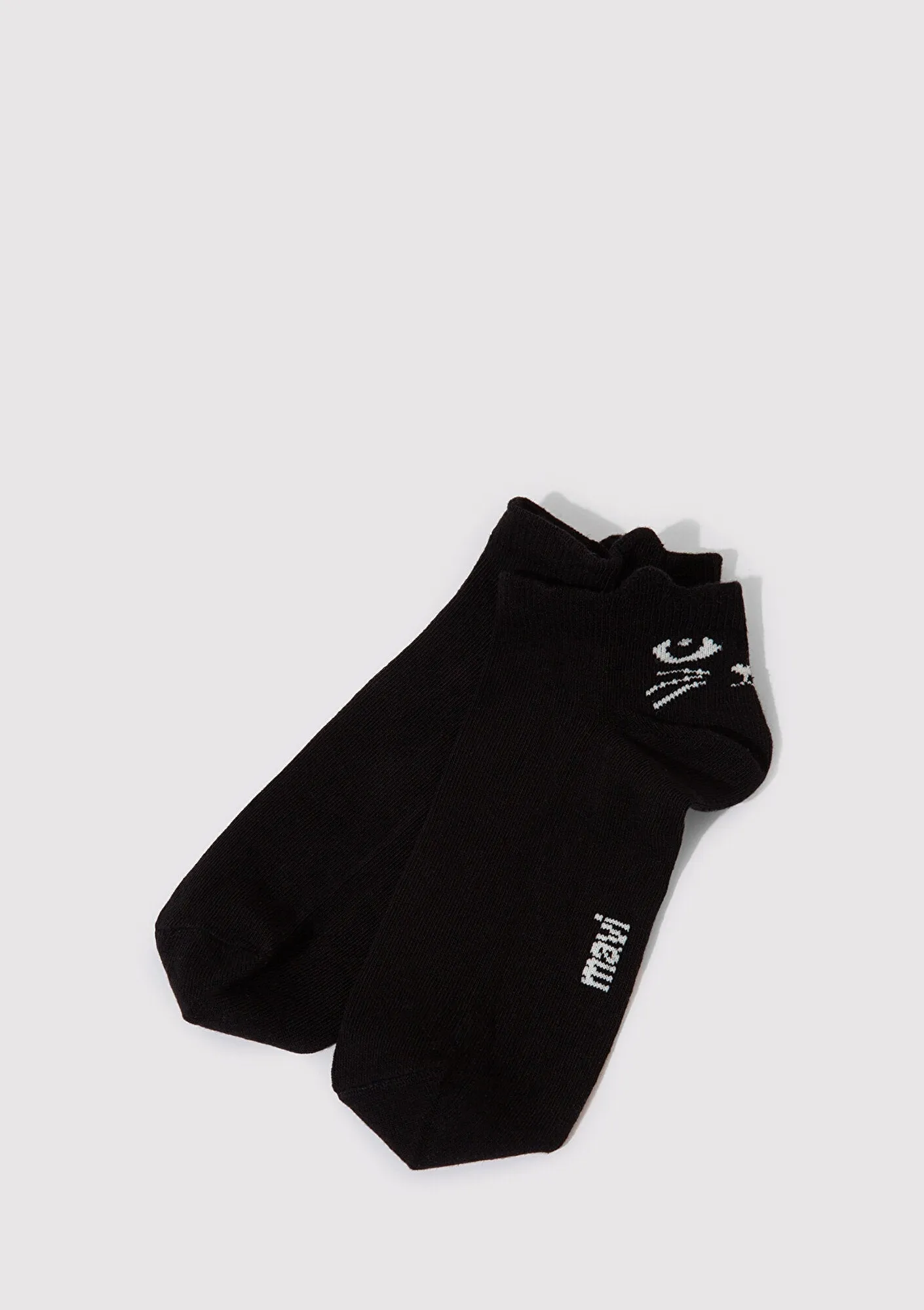 Black Ankle Socks