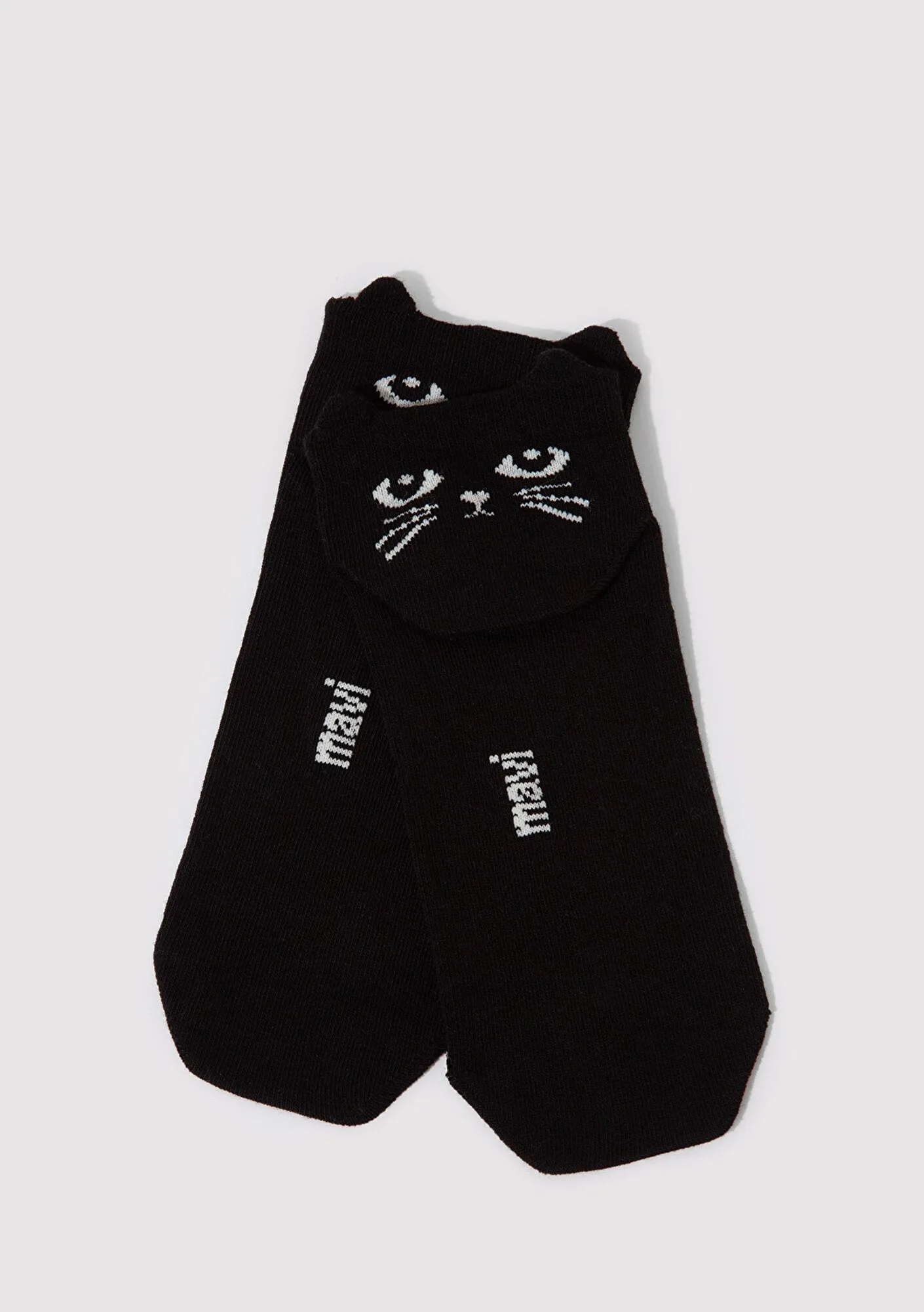 Black Ankle Socks