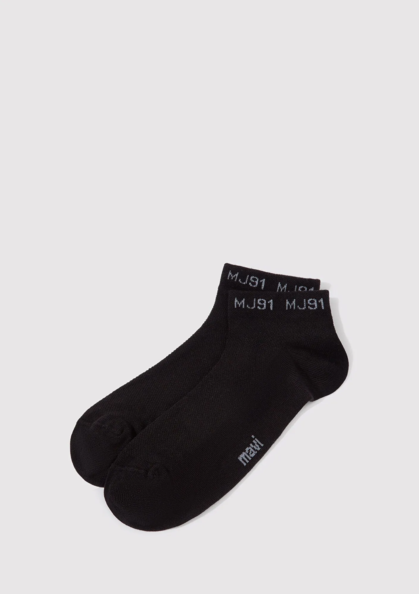 Black Ankle Socks
