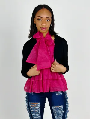 Black Bolero Cardigan