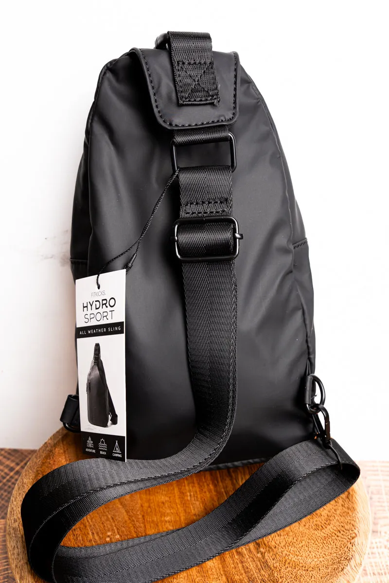 Black Fitkicks HydroSport All Weather Sling