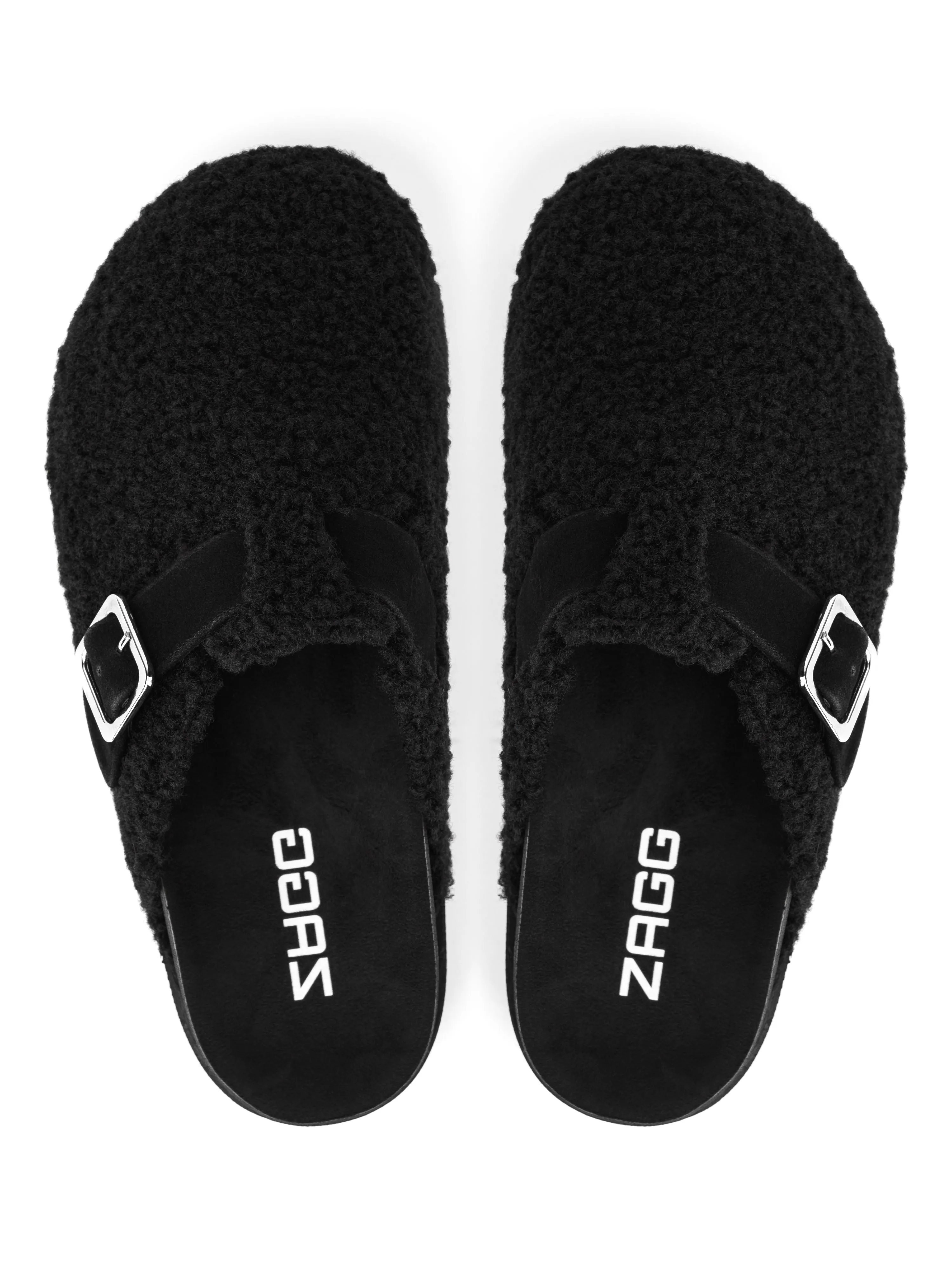 Black Sheep Fur High Clogs