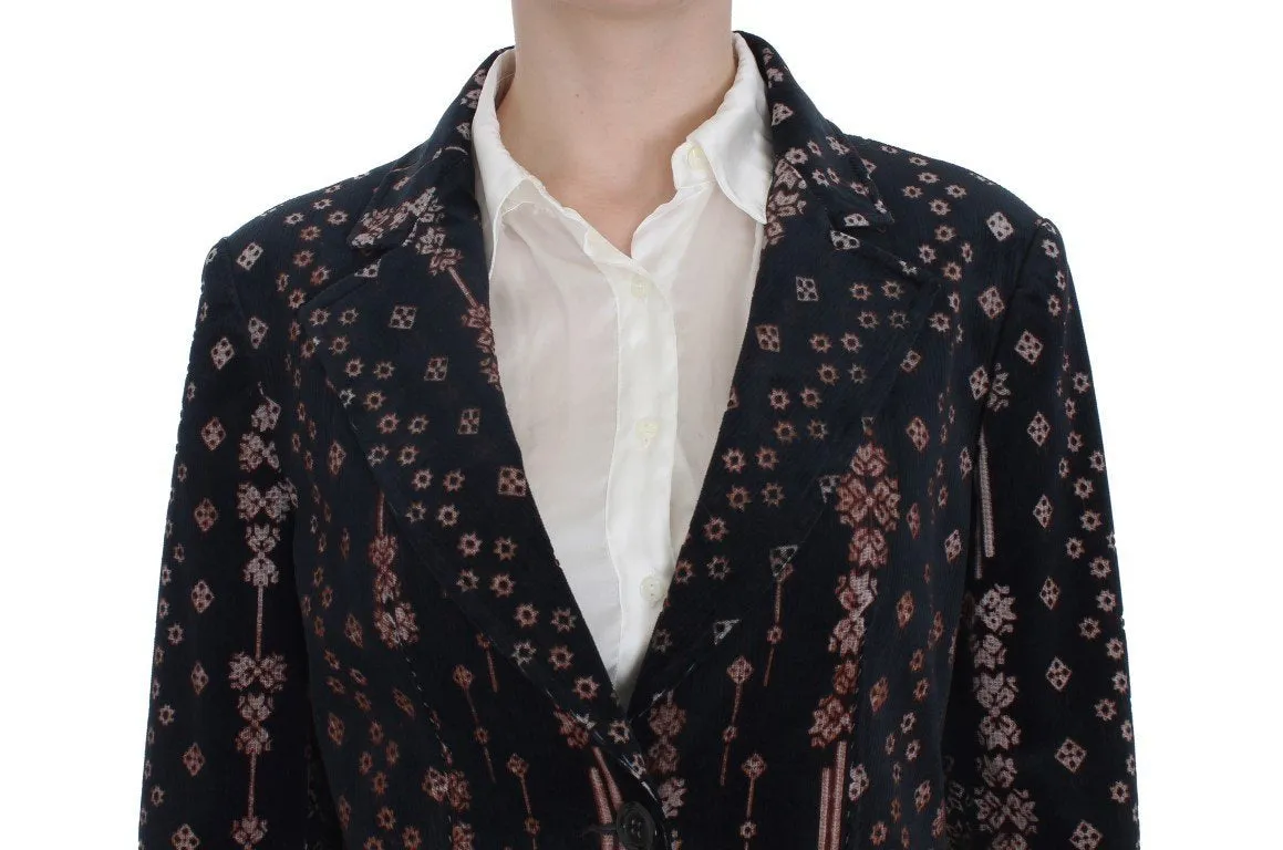 Black Wool Stretch Suit