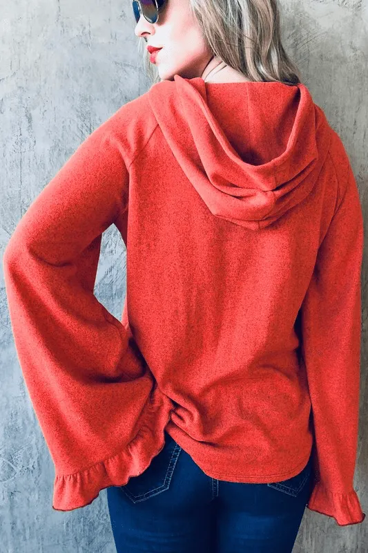 BLAKE BELL SLEEVE HOODIE