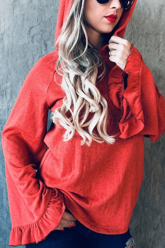 BLAKE BELL SLEEVE HOODIE