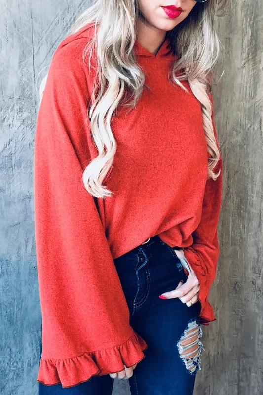 BLAKE BELL SLEEVE HOODIE