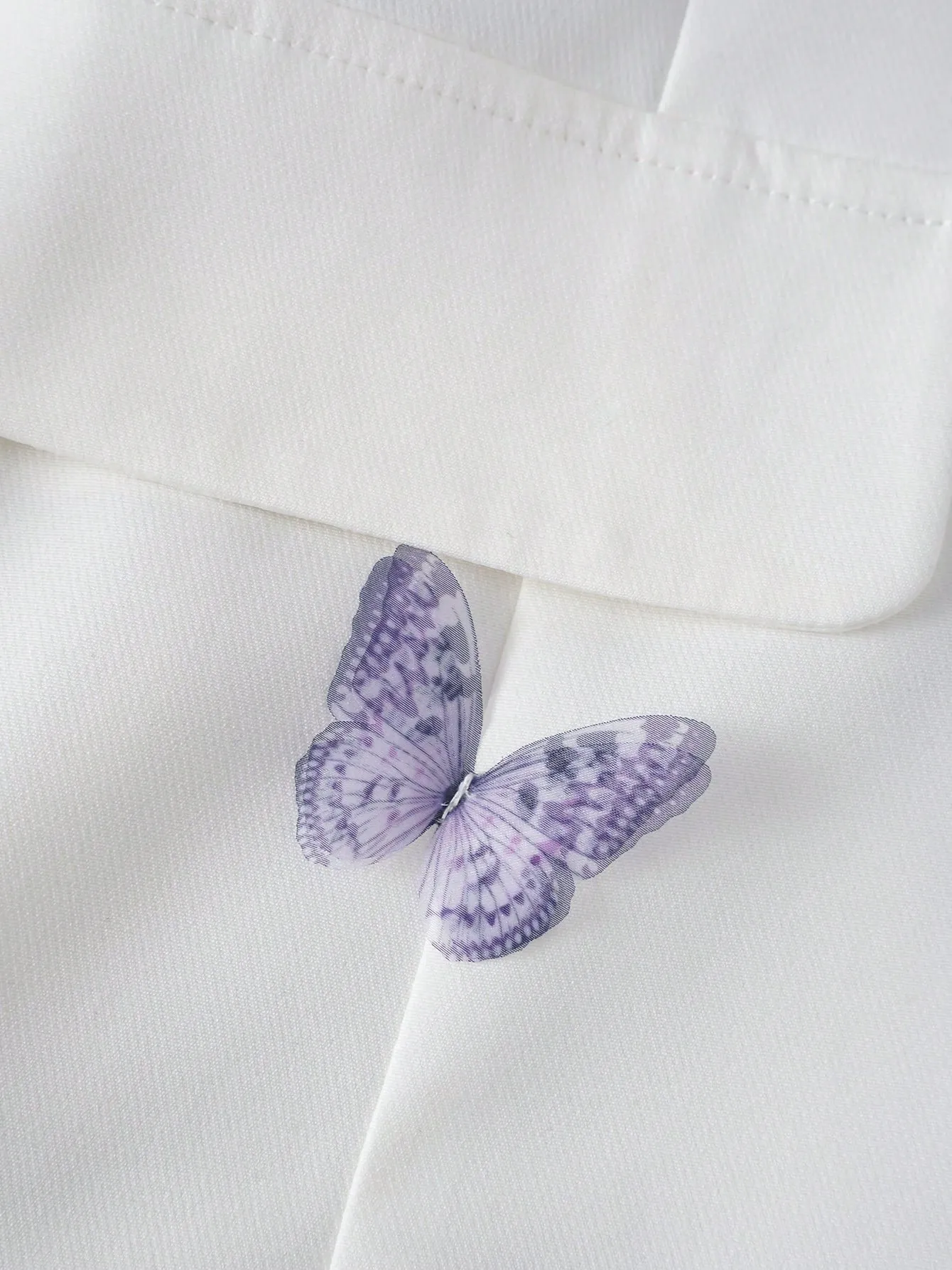 Blazer de mariposa Cherry Vibes para mujer en