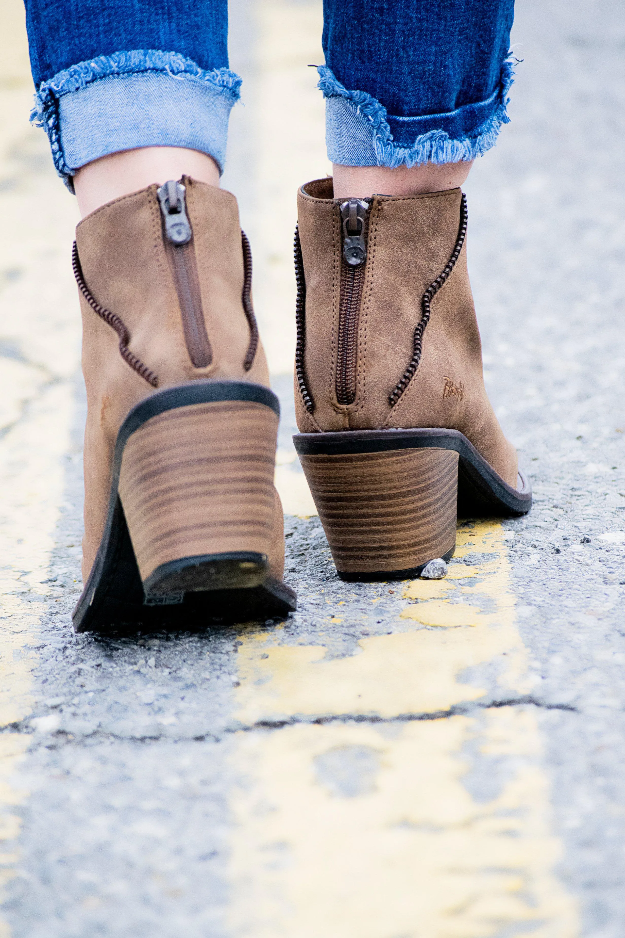 Blowfish Liberty Boot-Taupe