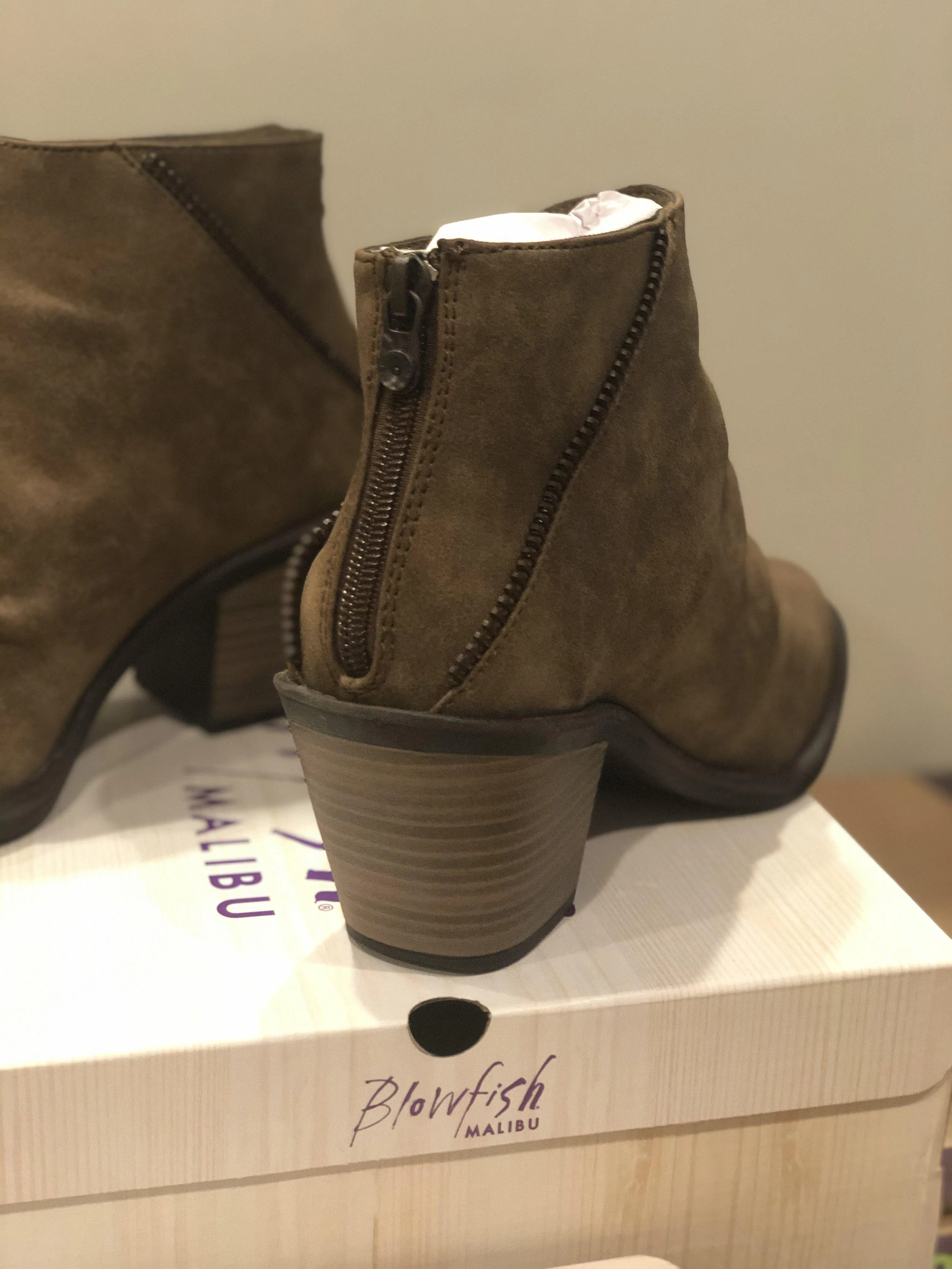 Blowfish Liberty Boot-Taupe