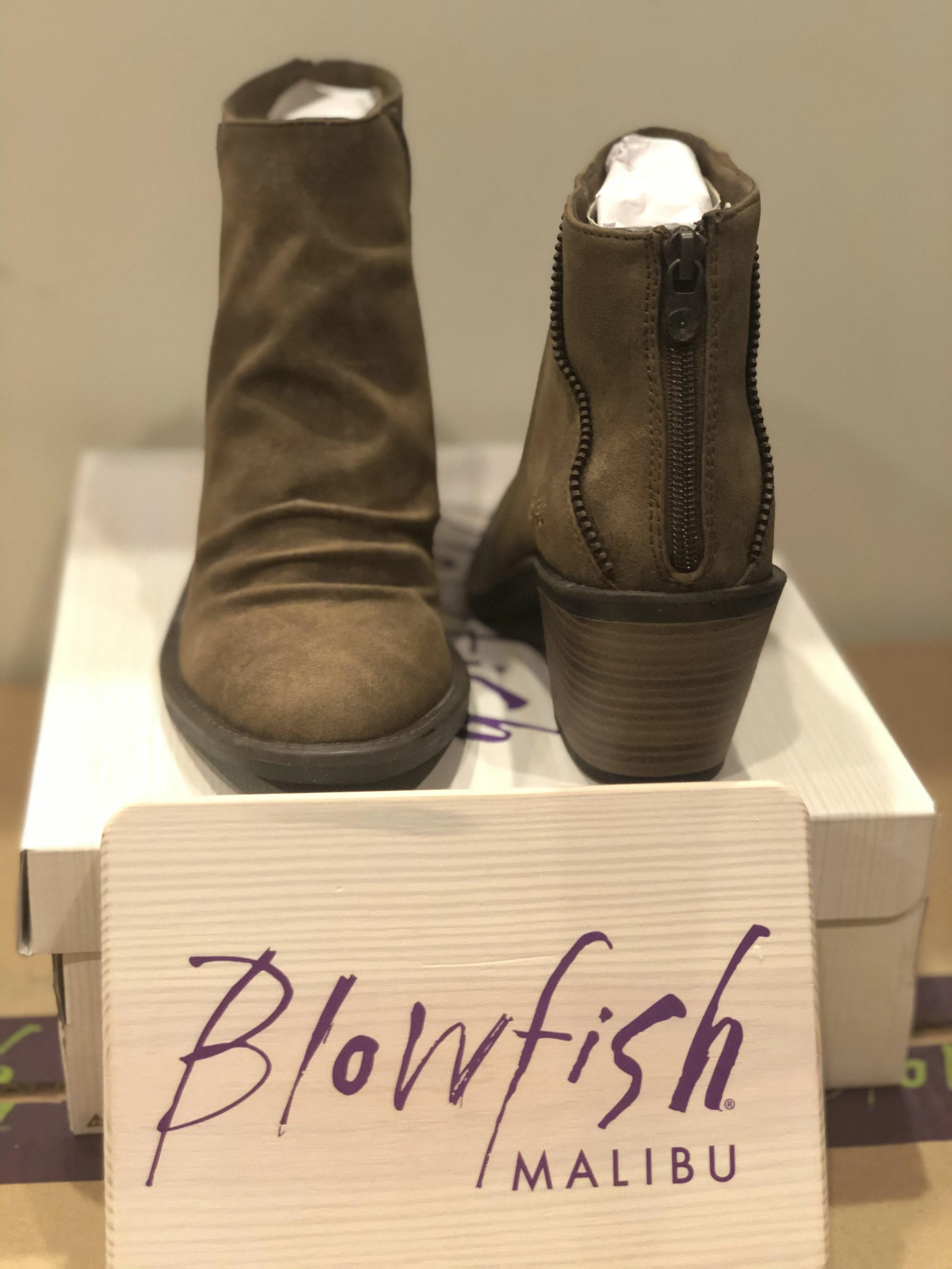 Blowfish Liberty Boot-Taupe