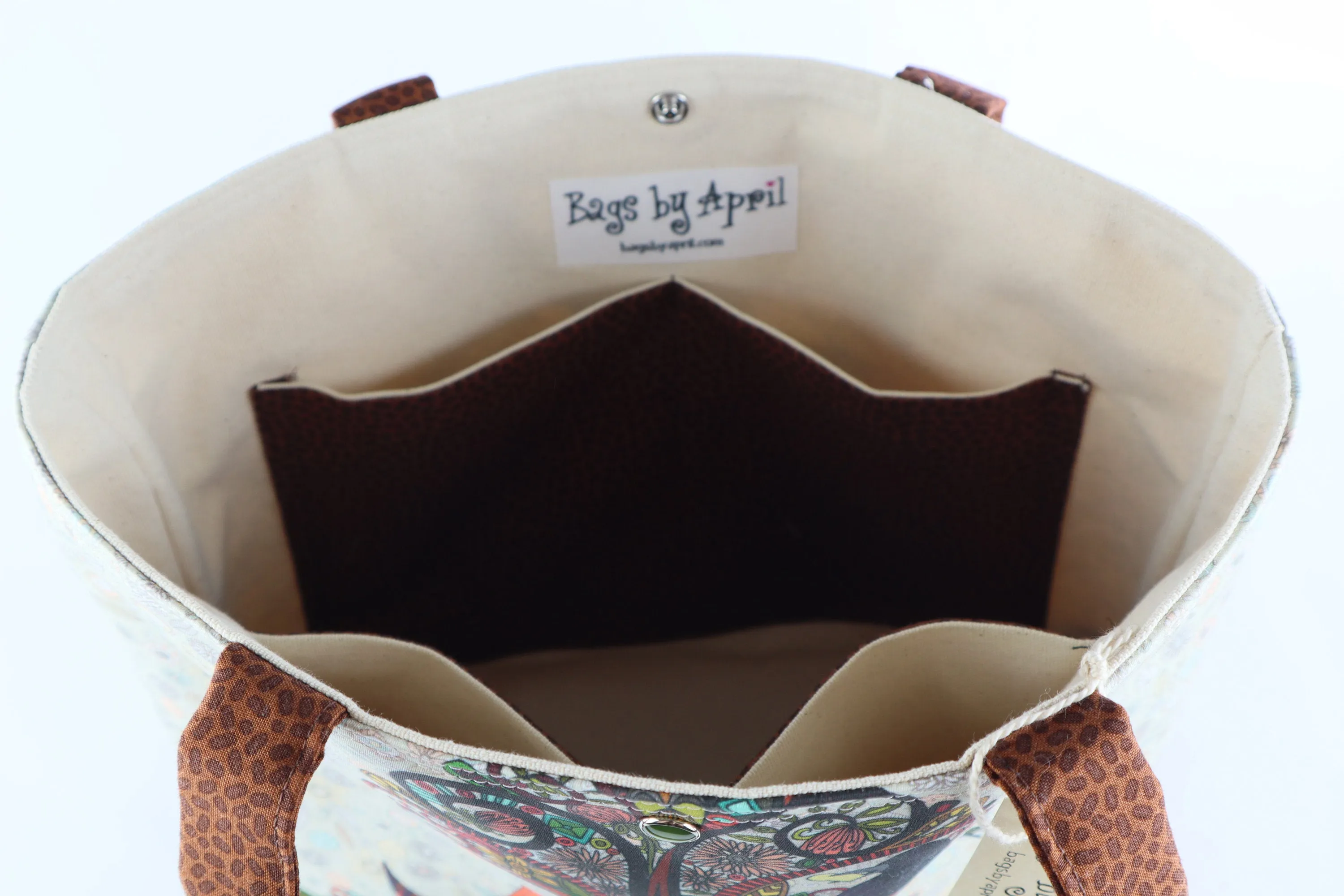 Boho Fox and Crow Shoulder Bag Purse