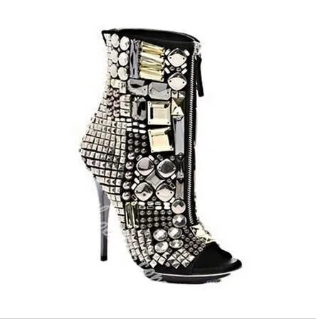 Bootie Hi-Heels "Money Bea$t"