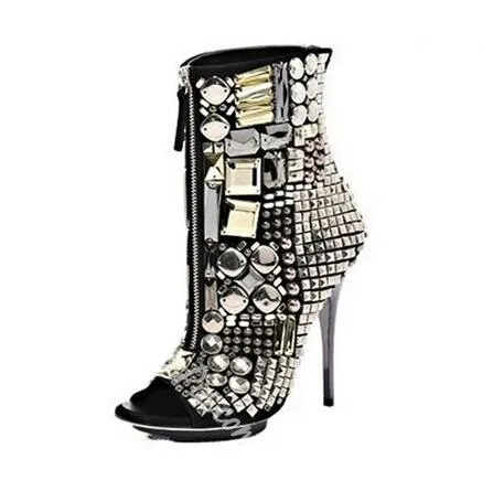Bootie Hi-Heels "Money Bea$t"