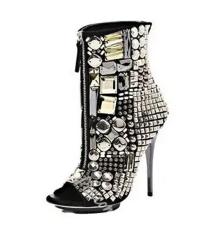 Bootie Hi-Heels "Money Bea$t"