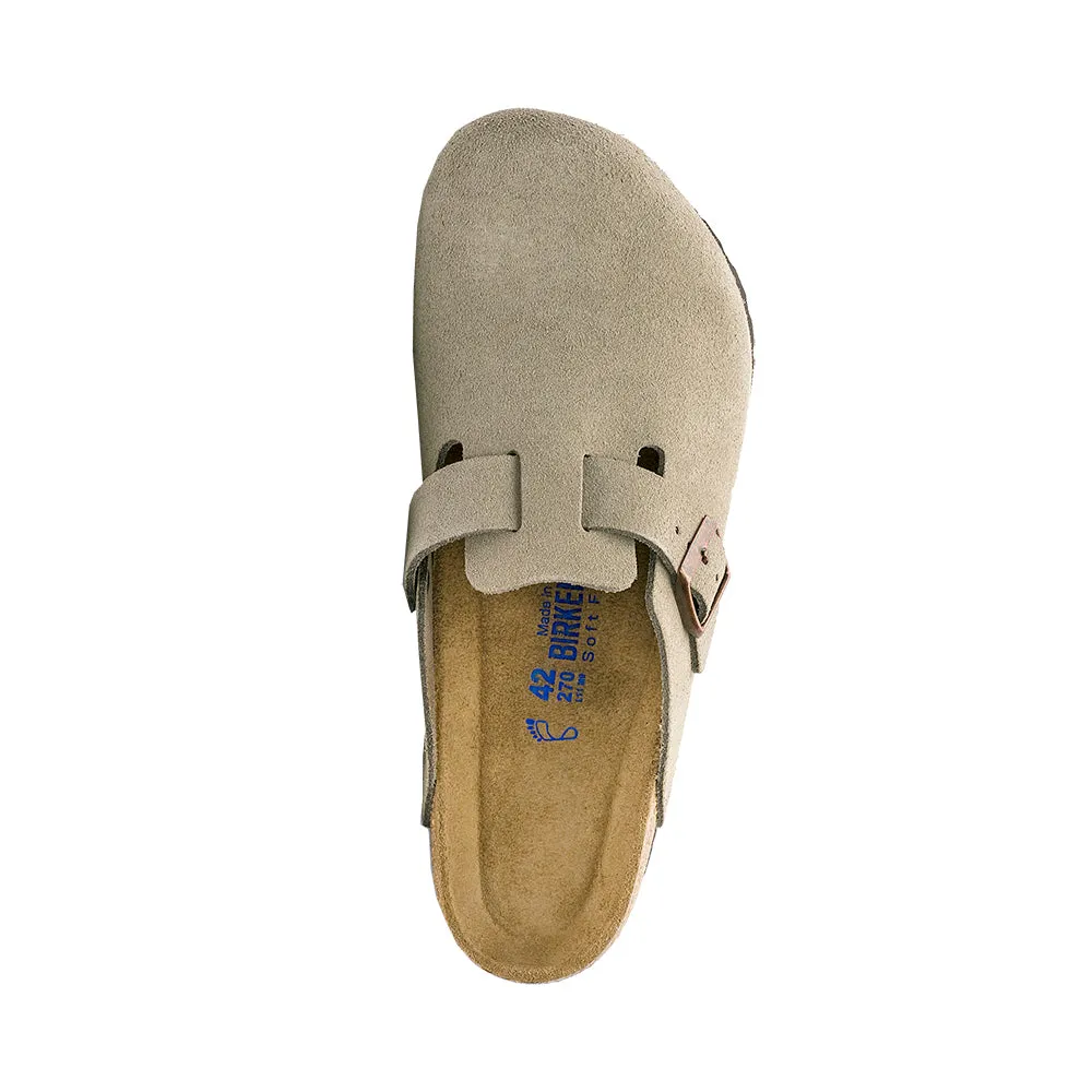 Boston Soft Footbed – Suede Leather (Ladies’)