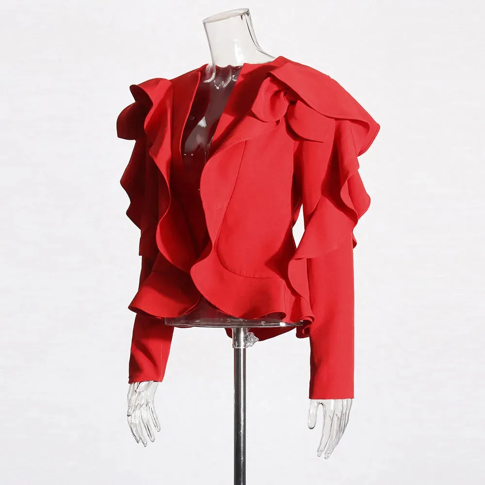 Bowknot Tunic Blazers