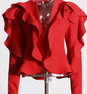 Bowknot Tunic Blazers
