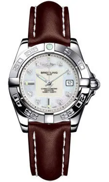 Breitling - Galactic 32 Stainless Steel - Leather Strap