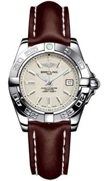 Breitling - Galactic 32 Stainless Steel - Leather Strap