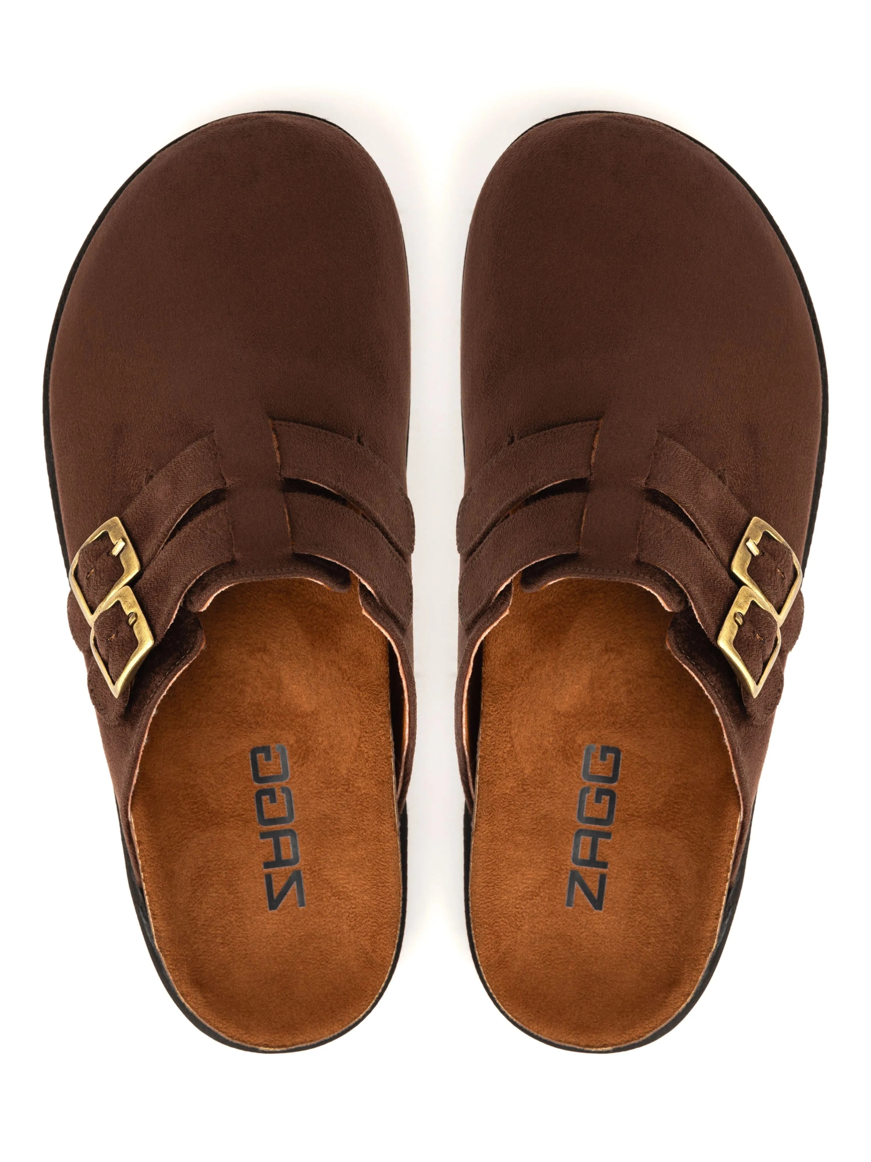 Brown High Clogs