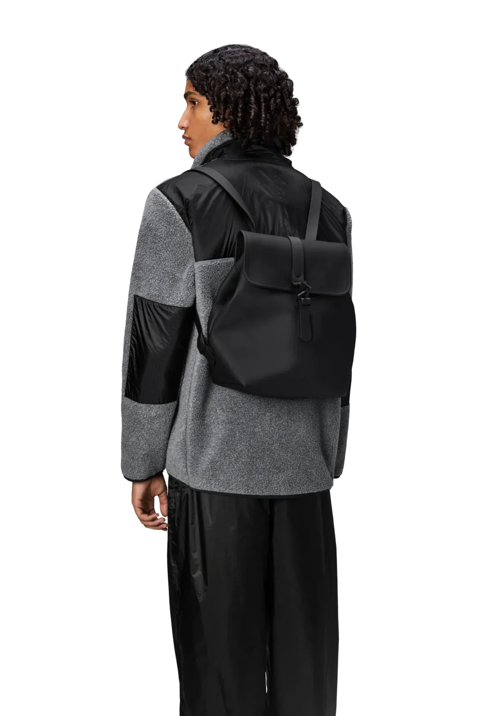 Bucket Backpack W3 - BLACK