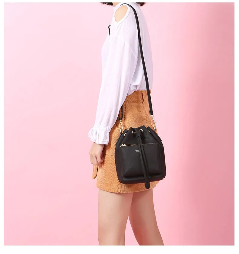 Bucket Shoulder Handbag