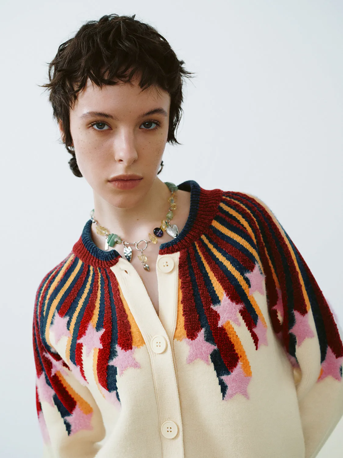 Button Up Knitted Cardigans