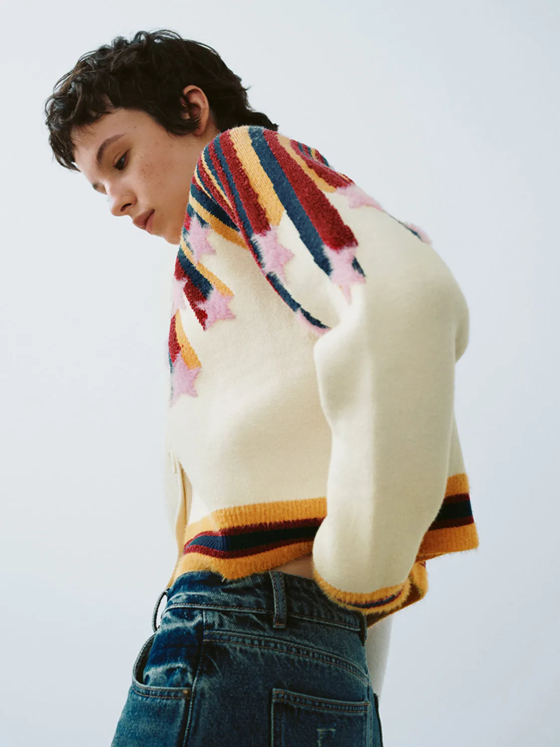 Button Up Knitted Cardigans