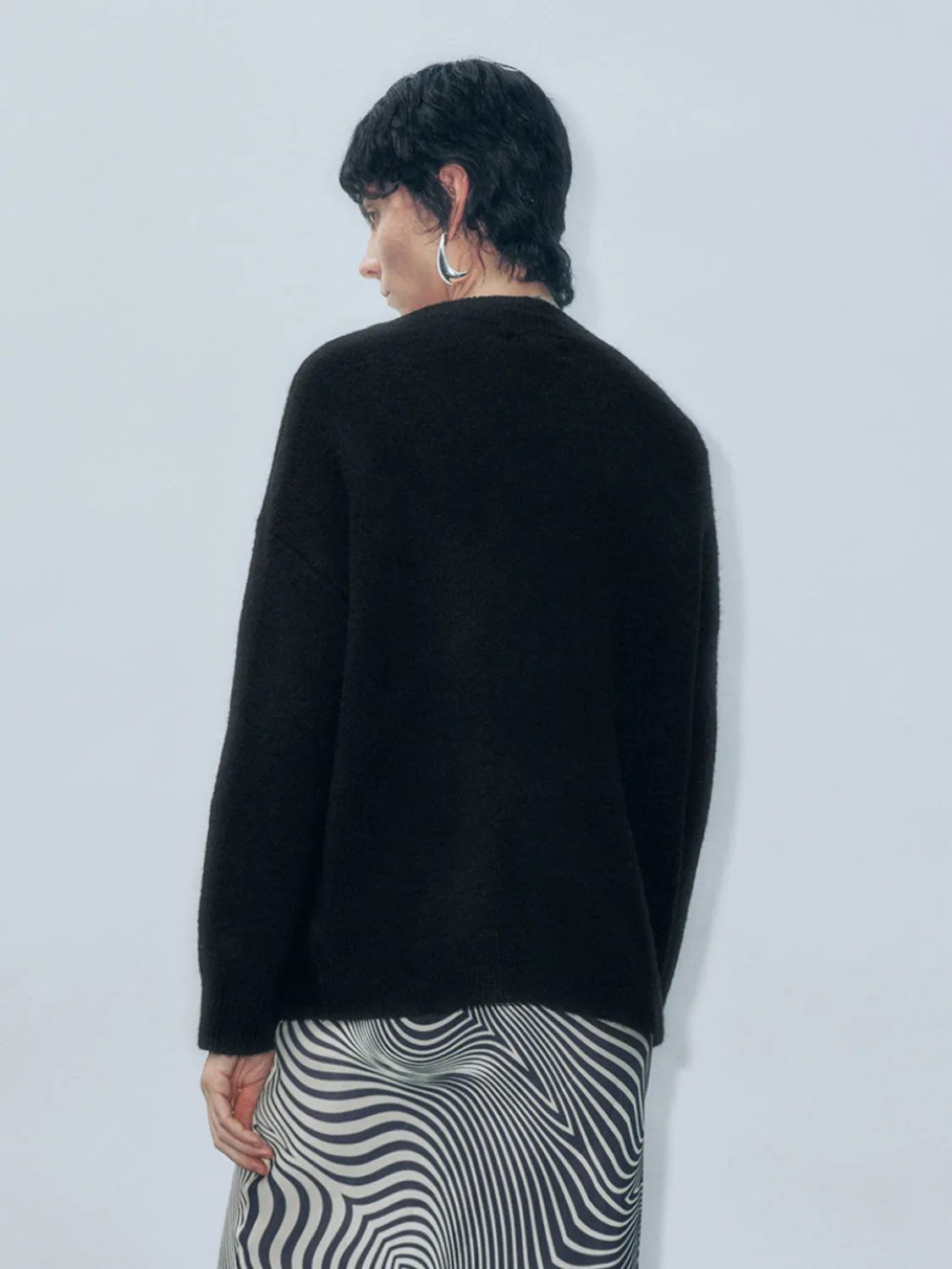Button Up Knitted Cardigans