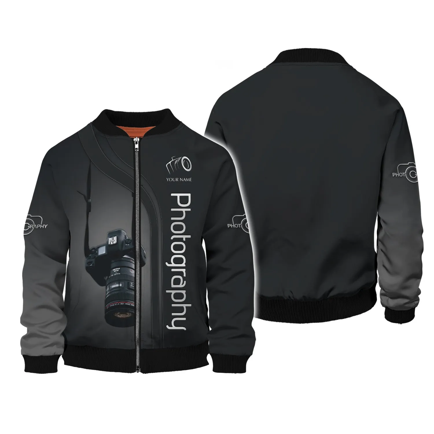 Camera 3D Shirts Photography Zipper Hoodie, Bomber, Sweater, Polo, Hawaiian,.. Custom Photographer Shirts