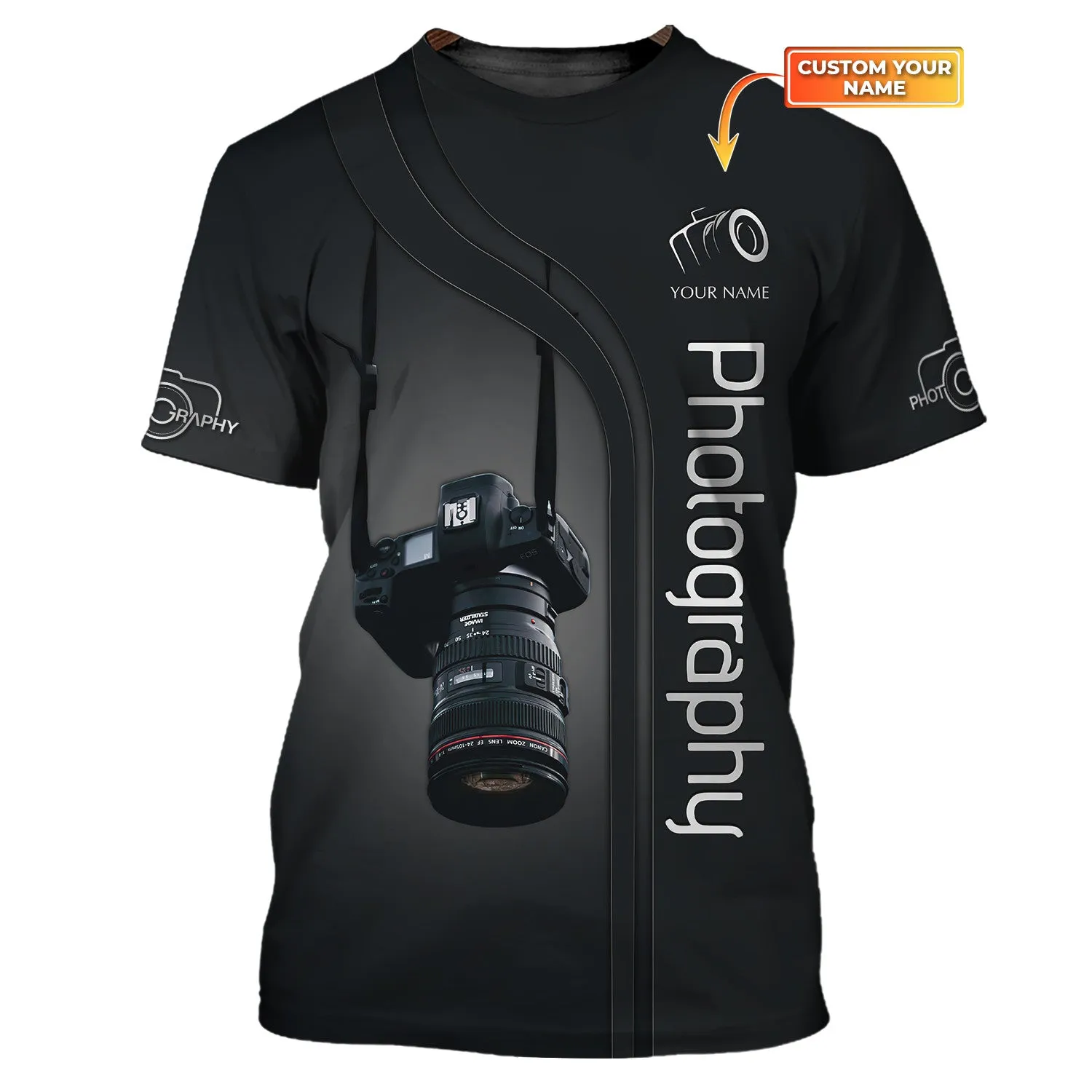 Camera 3D Shirts Photography Zipper Hoodie, Bomber, Sweater, Polo, Hawaiian,.. Custom Photographer Shirts