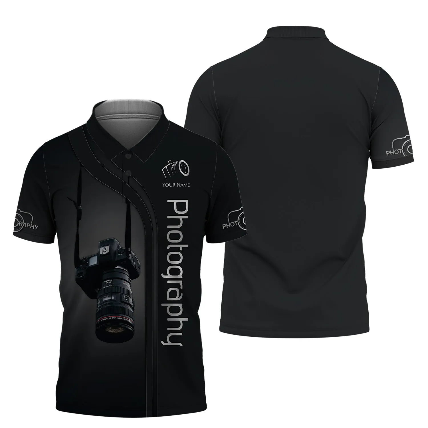 Camera 3D Shirts Photography Zipper Hoodie, Bomber, Sweater, Polo, Hawaiian,.. Custom Photographer Shirts