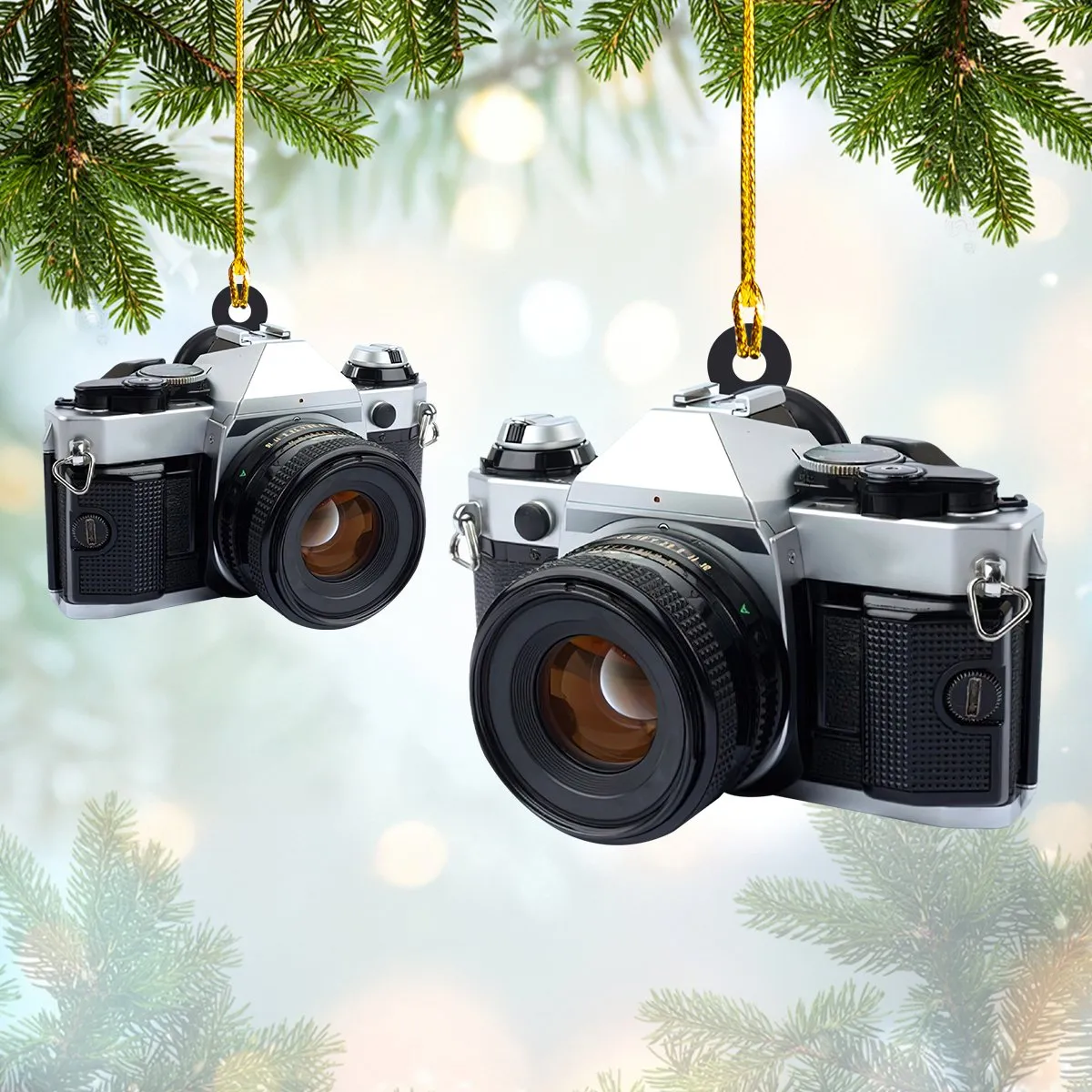 Camera 4 - Shaped Ornament