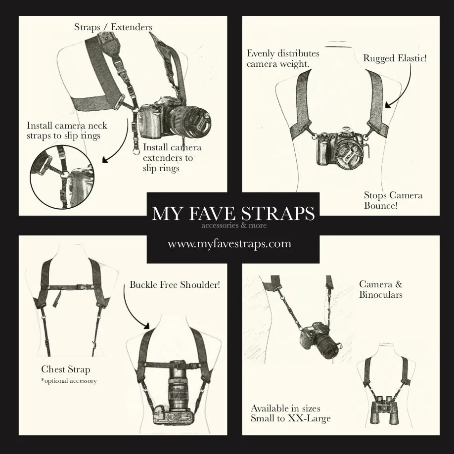 Camera Harness Strap Package