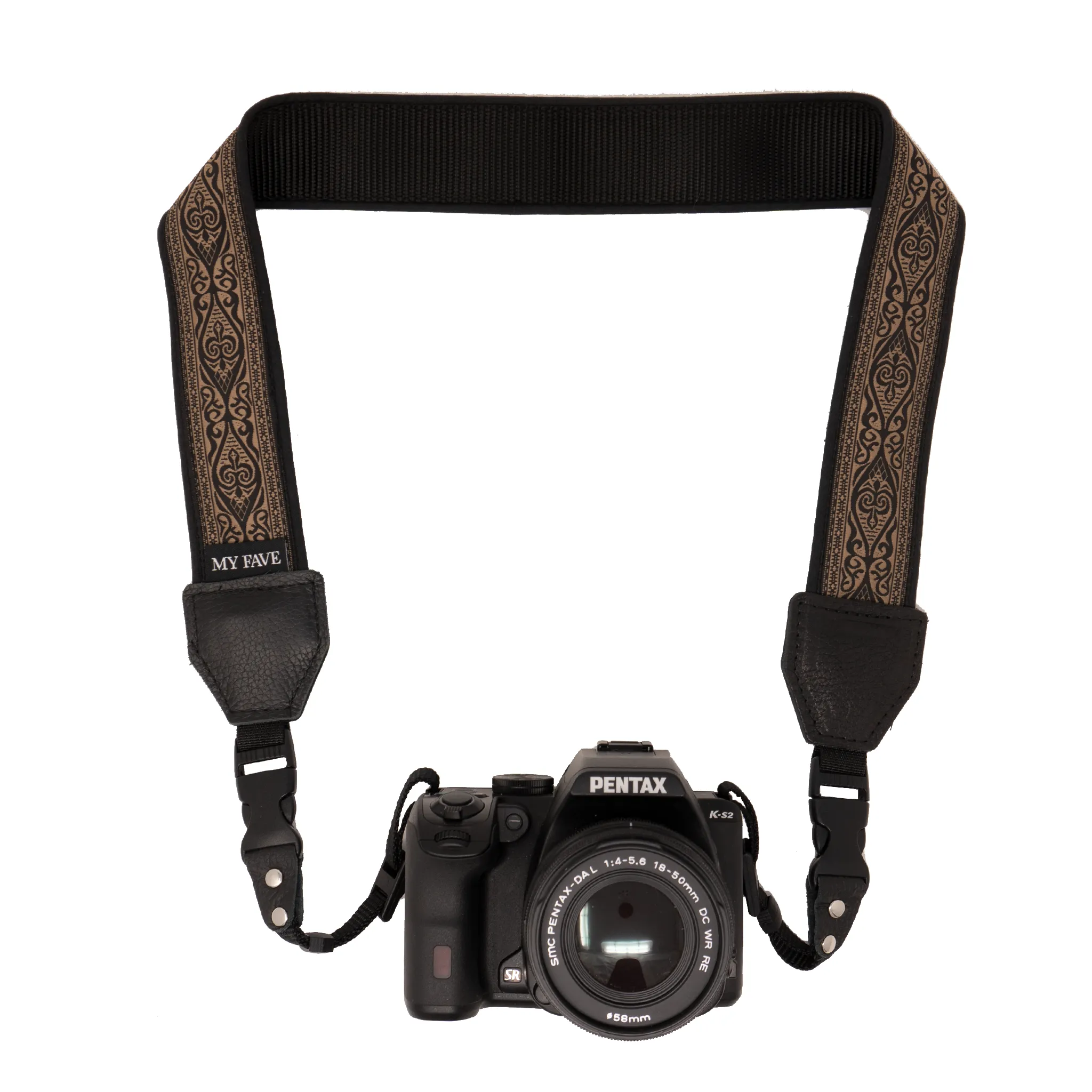 Camera Strap - Driftwood Owl