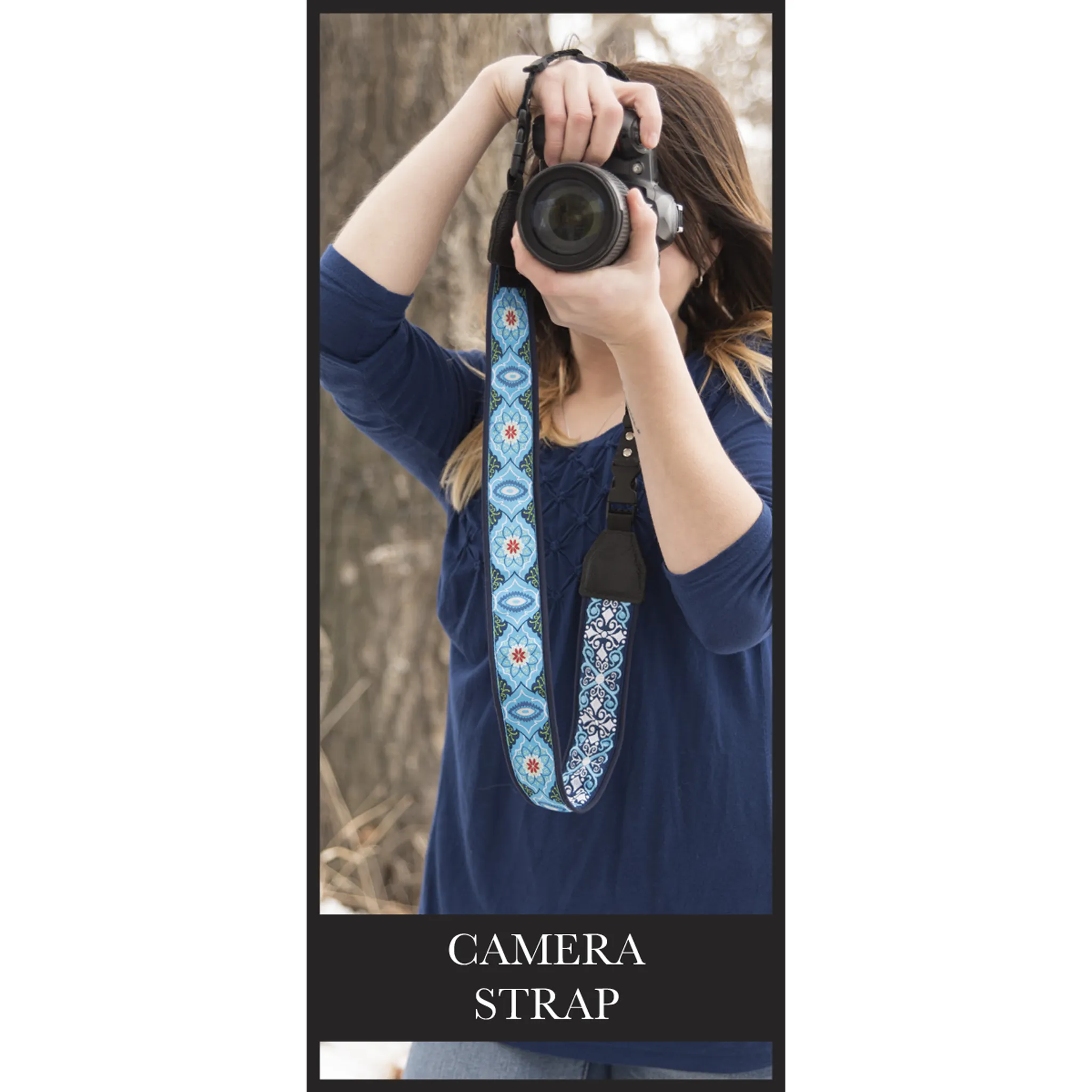 Camera Strap - Driftwood Owl