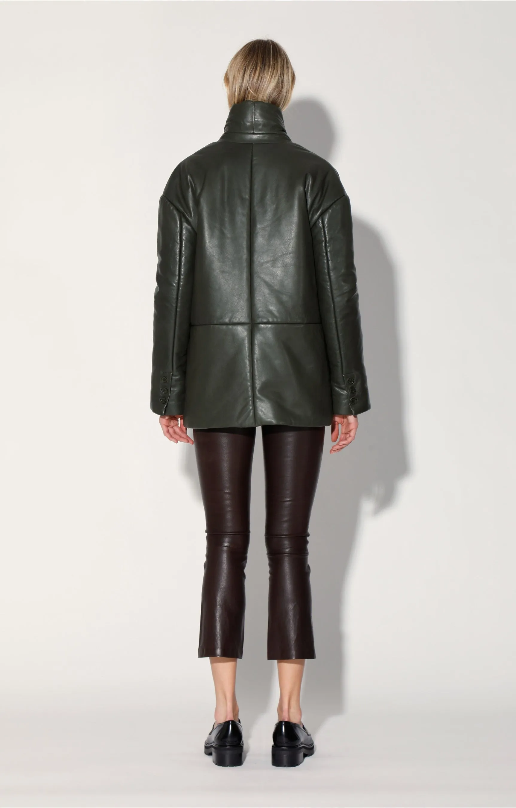 Camille Blazer, Basil - Leather by Walter Baker