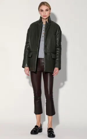Camille Blazer, Basil - Leather by Walter Baker