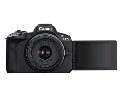Canon EOS R50 Mirrorless Vlogging Camera
