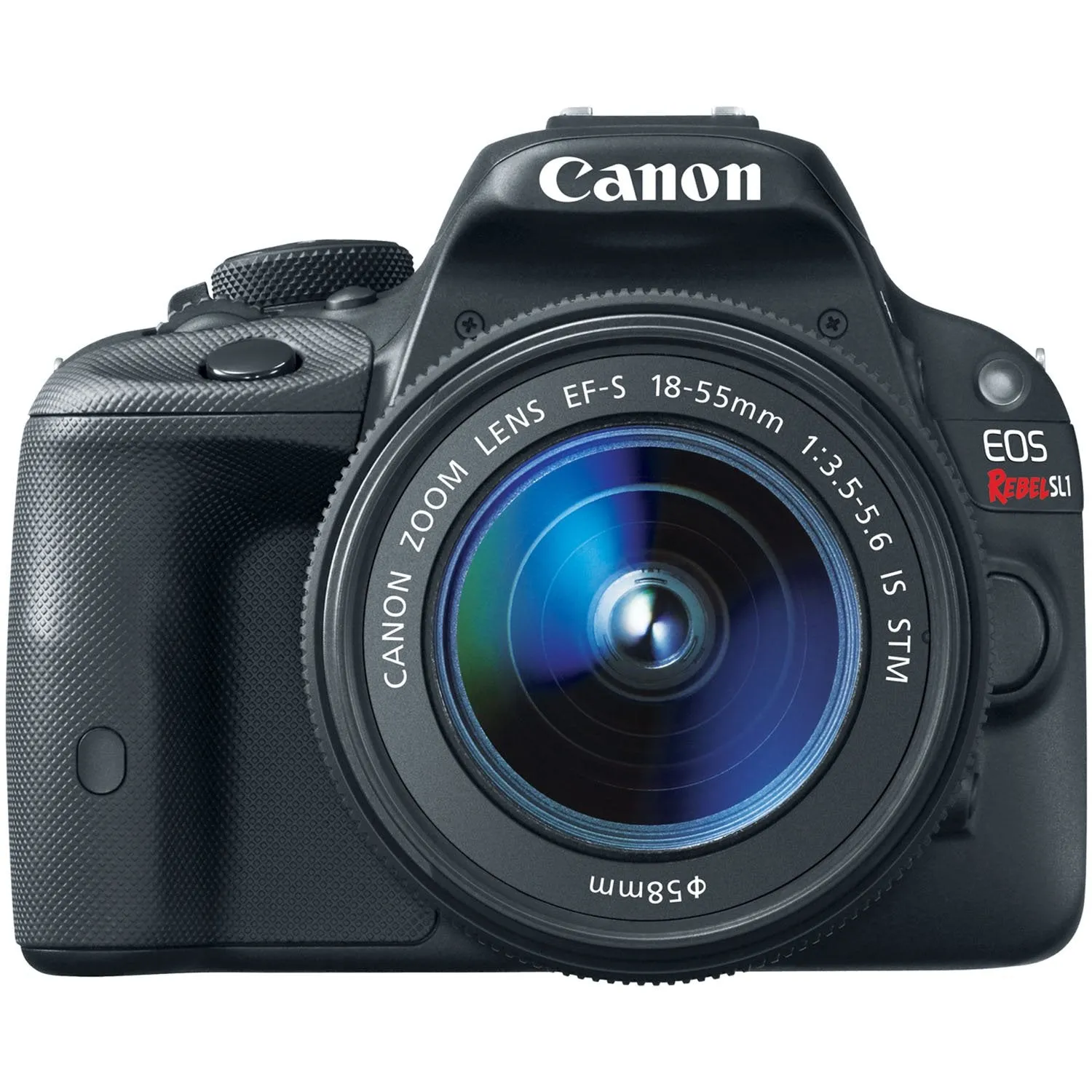 Canon EOS Rebel SL1 D-SLR Camera with 18-55mm Lens (Black)