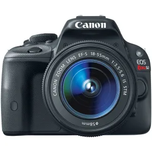 Canon EOS Rebel SL1 D-SLR Camera with 18-55mm Lens (Black)