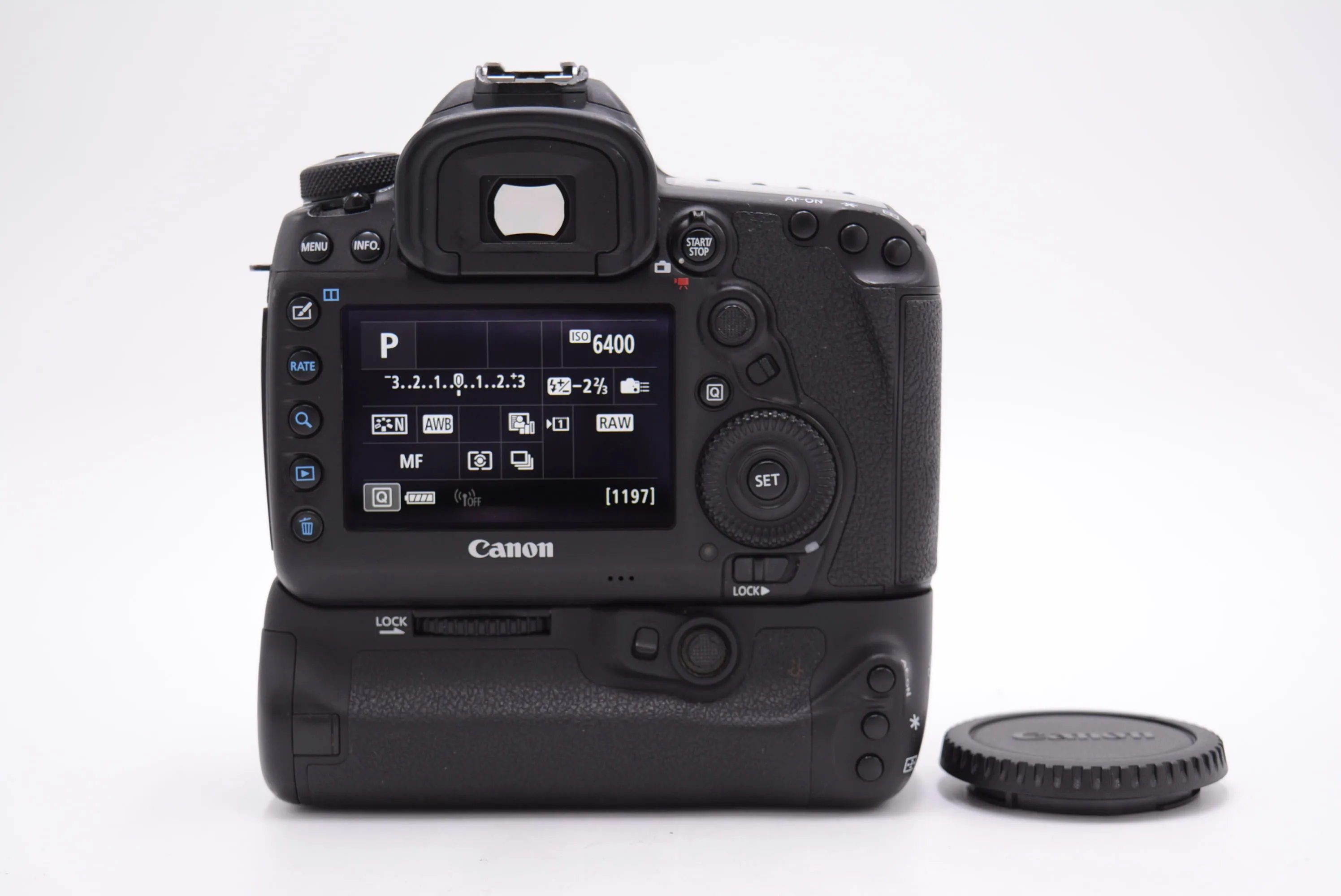 Canon EOS5DMIVG/BGE20/04007 EOS 5D Mark IV Camera   BG-E20 Battery Grip, Used