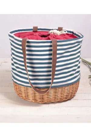 Canvas & Basket Tote