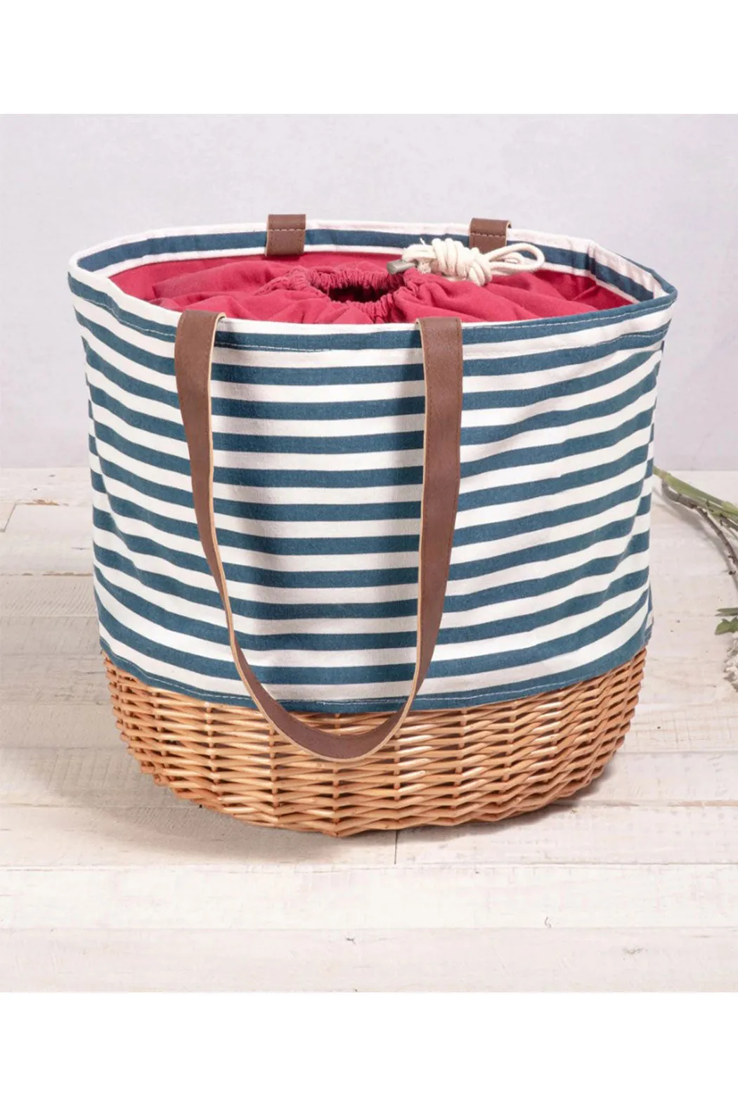 Canvas & Basket Tote