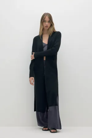 CARMELA LONGLINE CASHMERE CARDIGAN
