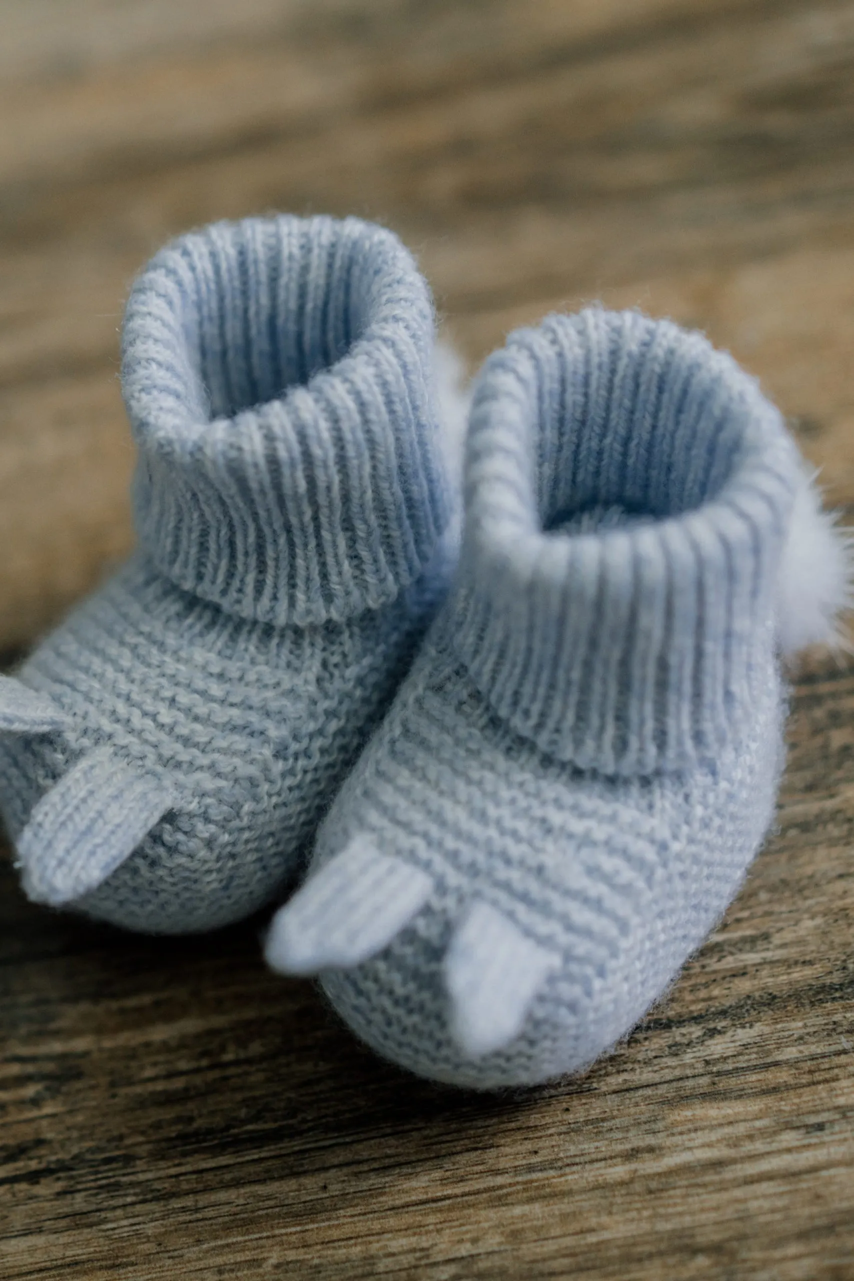 Cashmere Bunny Booties