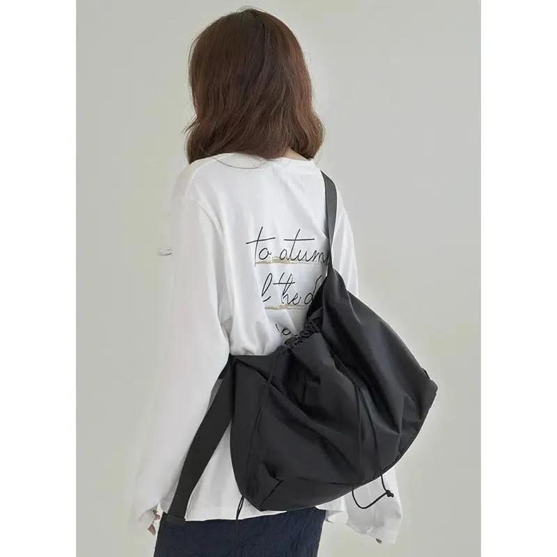 Casual Drawstring Backpack