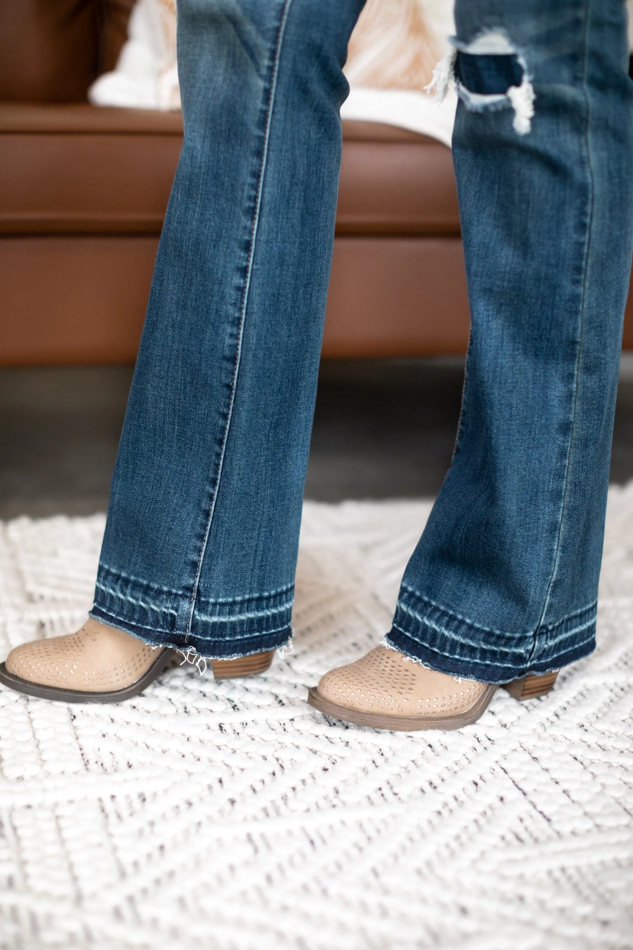 Catch You On The Fly Midrise Judy Blue Bootcut Jeans